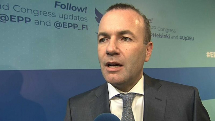 Manfred Weber: costruirò ponti per riunificare l'Europa