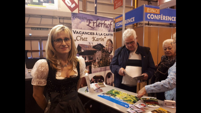 Salon du tourisme de Colmar: aux petits soins "chez Karin"