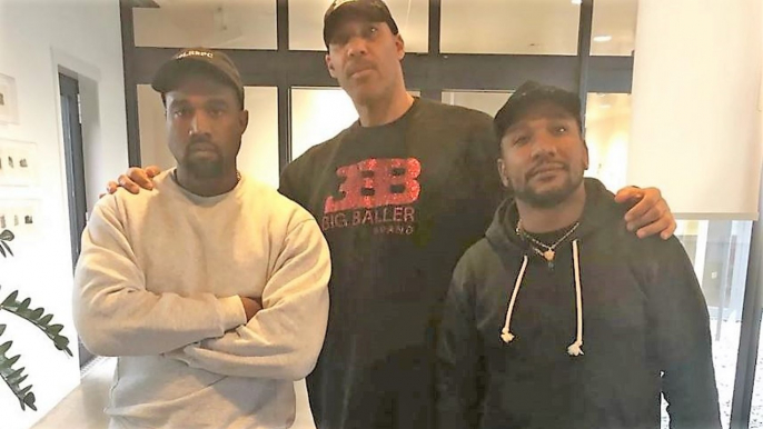 KANYE WEST x BIG BALLER BRAND BBB LAVAR BALL COLLAB COMING?