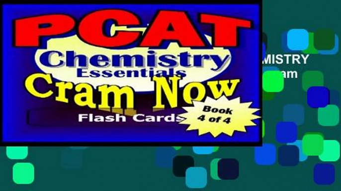 [P.D.F] PCAT Prep Test INORGANIC CHEMISTRY REIVEW Flash Cards-CRAM NOW!-PCAT Exam Review Book