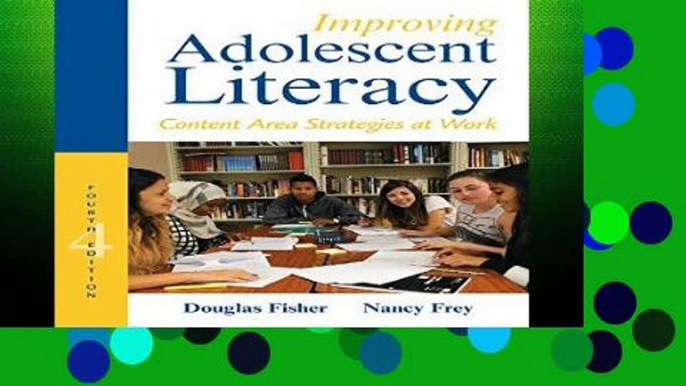 D.O.W.N.L.O.A.D [P.D.F] Improving Adolescent Literacy: Content Area Strategies at Work, Enhanced