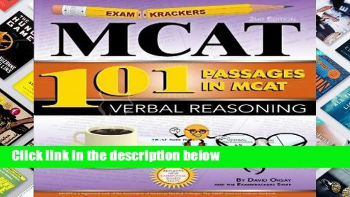 D.O.W.N.L.O.A.D [P.D.F] Examkrackers 101 Passages in MCAT Verbal Reasoning [E.B.O.O.K]