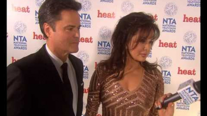 NTA's: Donny Osmond side of stage