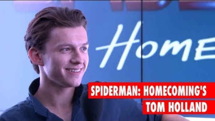 Spider-man: Homecoming's Tom Holland and Chris Evans are TERRIFIED of spiders!