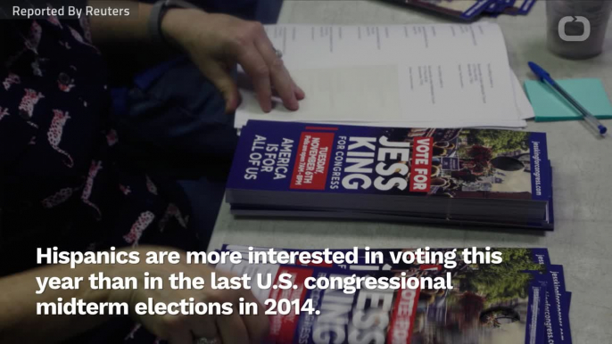 Voter Enthusiasm Hits A High Among Hispanic Voters