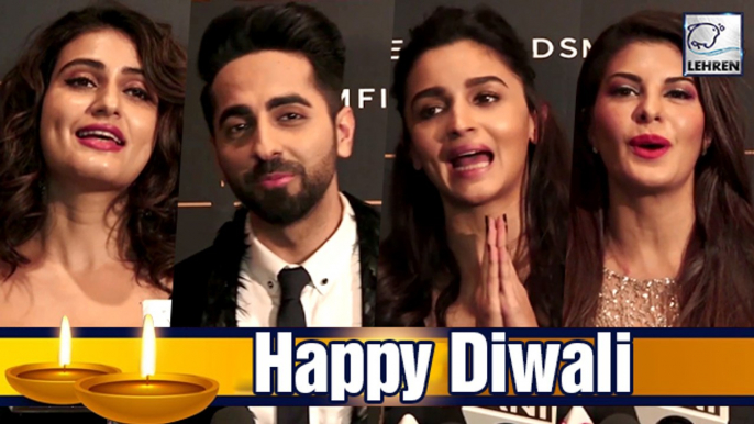 Bollywood Actors Wish Happy Diwali To Their Fans | Alia, Ayushmann