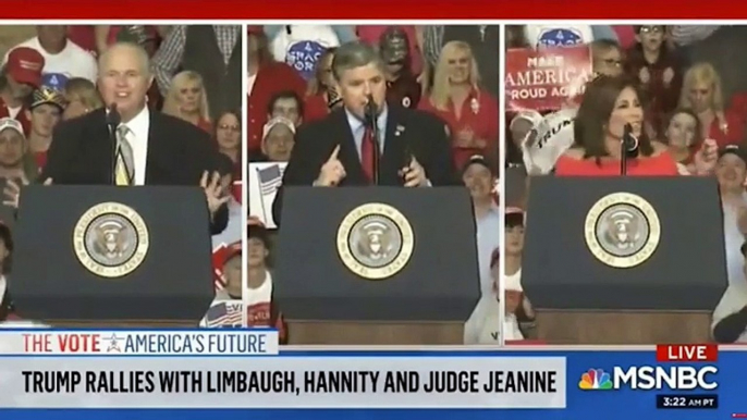 Fox's Sean Hannity 'Spreading Lies' For Donald Trump In Campaign Rally Appearance, Says Morning Joe