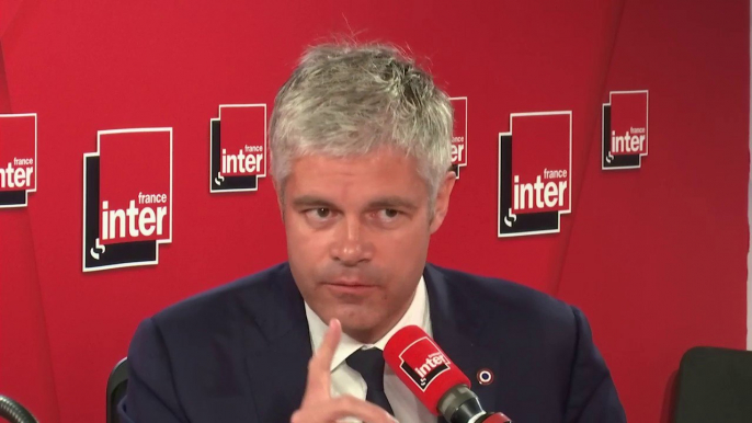 Laurent Waquiez et la tête de liste LR aux Européennes