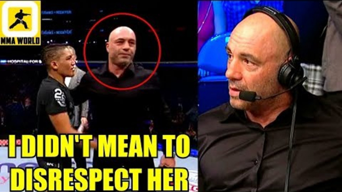 This is how Joe Rogan avoided getting called out inside the Octagon at UFC 230,125 Shutting down