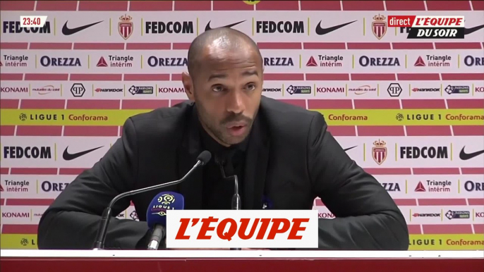 Henry «Il faut continuer» - Foot - L1 - Monaco