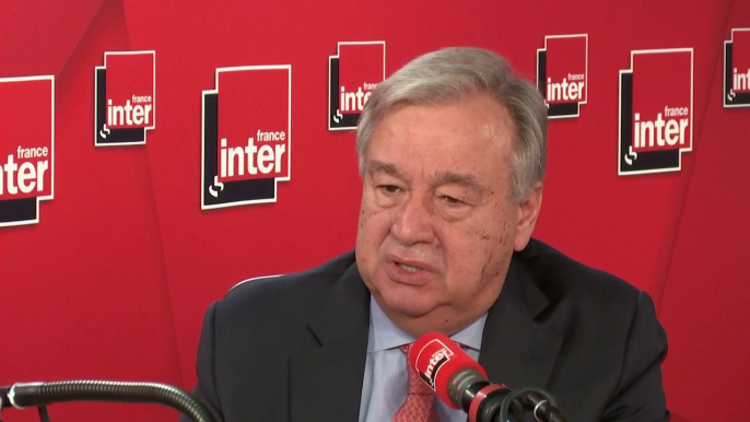 Antonio Guterres : "En Syrie, nous avons toutes les contradictions du monde"