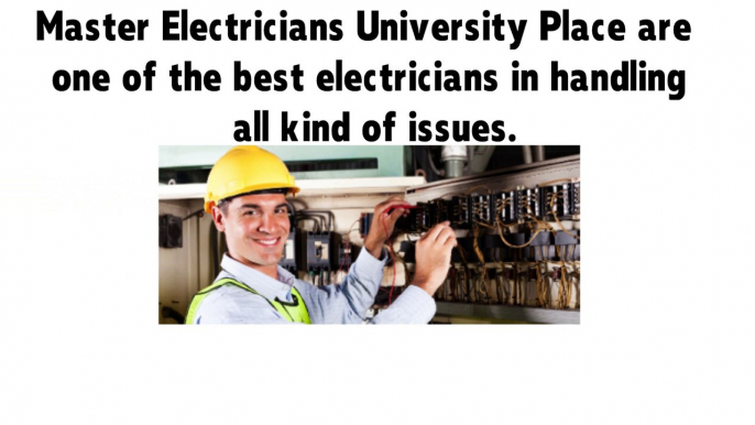 University Place Electrician - Available 24/7