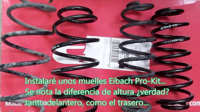 Como instalar muelles Eibach Pro-kit en el Seat Ibiza 6L