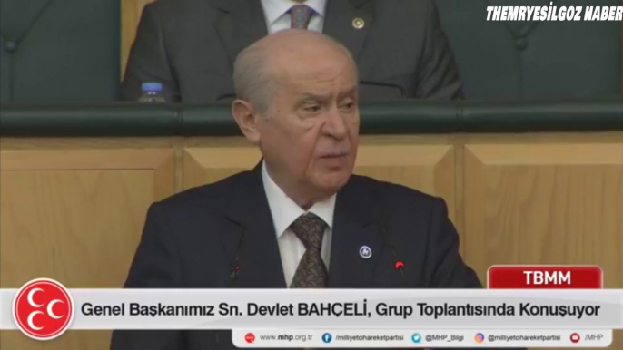 MHP GENEL BAŞKANI DEVLET BAHÇELİ-MHP GRUP TOPLANTISI-13 KASIM 2018