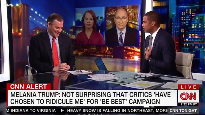 CNN's Don Lemon Takes Down Melania Trump's 'Be Best' Campaign: 'It's Completely Irrelevant'