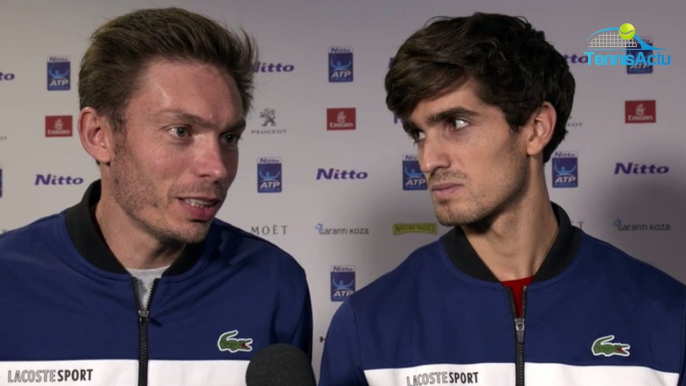 ATP - Nitto ATP Finals 2018 - Nicolas Mahut et Pierre-Hugues Herbert : "Si on peut rejoindre Fabrice Santoro et Michaël Llodra au palmarès du Masters..."