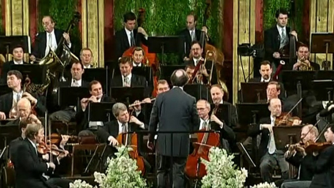 Josef Strauss: Péle Méle, Polka Schnell, Op.161 (Nikolaus Harnoncourt / Wiener Philarmoniker - Vienna New Year's concert 2003)