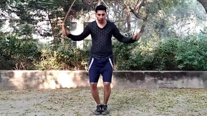 Skipping rope by our ARTV personal trainer!