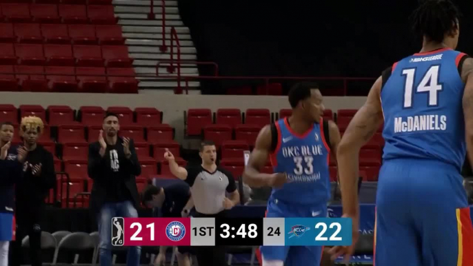 KJ McDaniels with the nice feed