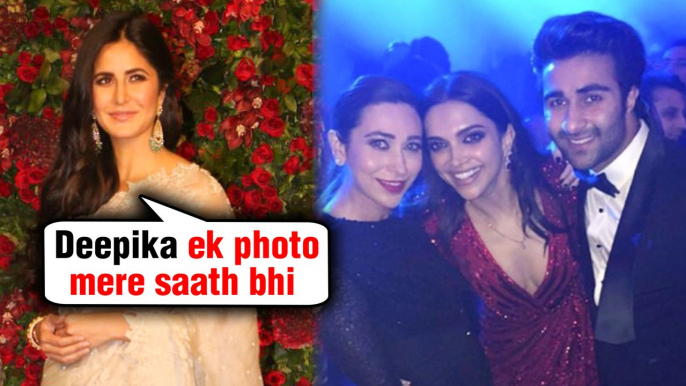 Deepika Padukone IGNORES Katrina Kaif At Reception Party | #DeepVeer