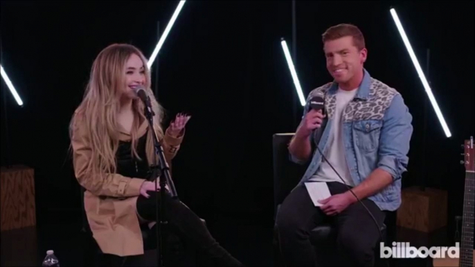 Sabrina Carpenter performing Live on Billboard and Interview