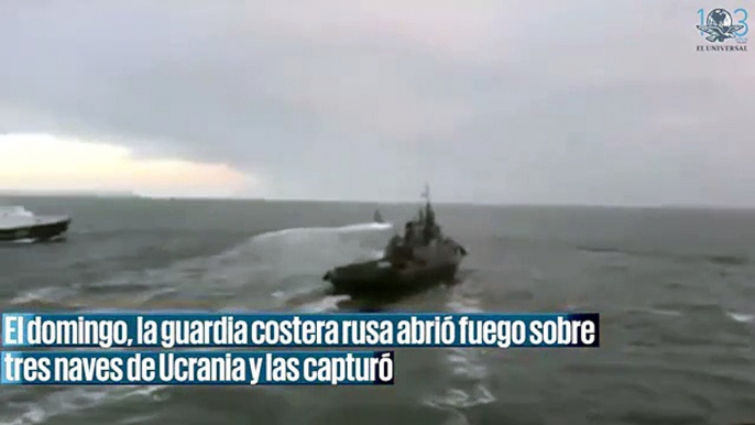¿Por qué Rusia abrió fuego contra barcos de Ucrania?