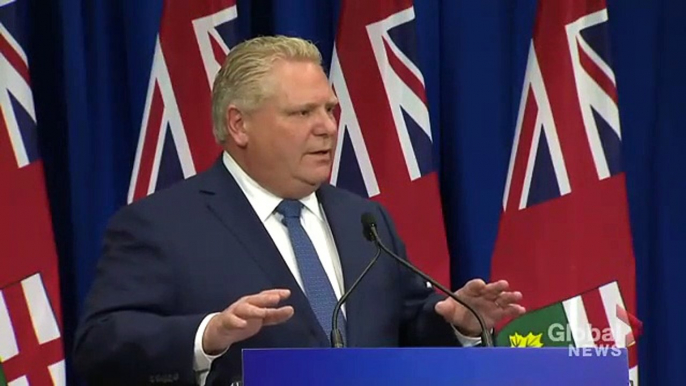 Doug Ford: If I had been Premier for past five years, GM wouldn't have left Oshawa