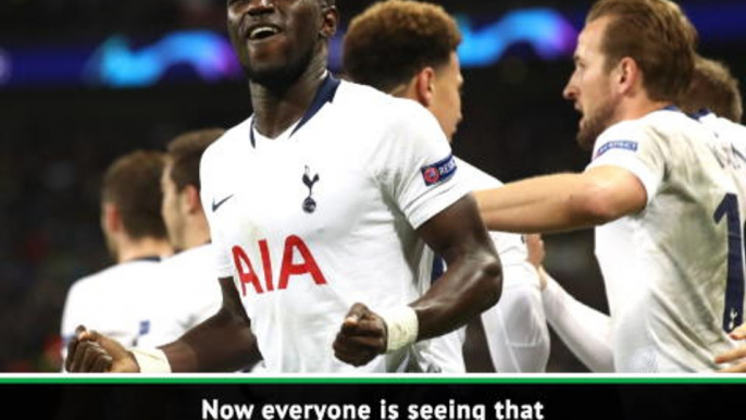 Pochettino hails 'fantastic' Sissoko for 'massive improvement'