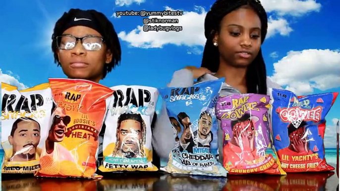 TRYING RAP SNACKS! CHIPS WITH A TWIST! TEEN EATING SHOW!