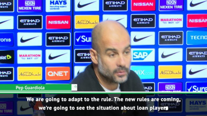 It's not good for young players - Guardiola on new loan rules