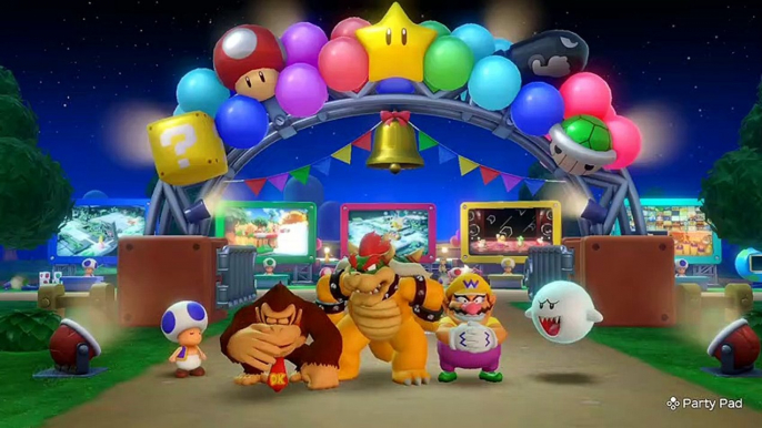 Super Mario Party Best Characters - Donkey Kong & Bowser vs Wario & Boo (S Rank)