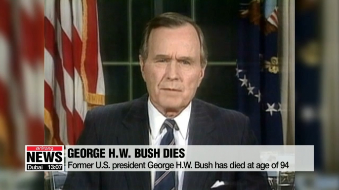 Former U.S. president George H.W. Bush has died at age of 94