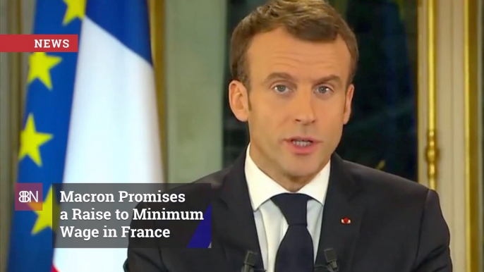 Macron Trying To Save Himself By Raising Minimum Wage