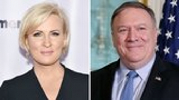 Mika Brzezinski Refers to Secretary of State Mike Pompeo as "Wannabe Dictator's Butt Boy" | THR News