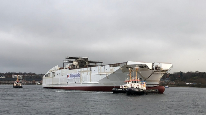 Brittany Ferries. L’architecte naval Brice Robinson explique l'intérêt du gaz naturel liquéfié (GNL)