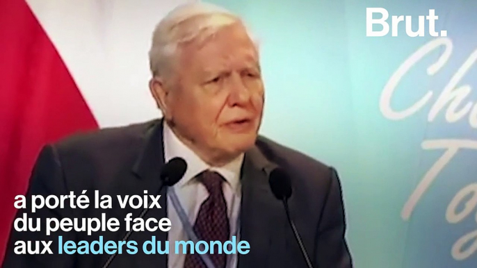 Pour David Attenborough, "si nous n’agissons pas, l’effondrement de nos civilisations et l’extinction d’une grande partie de la nature sont proches"