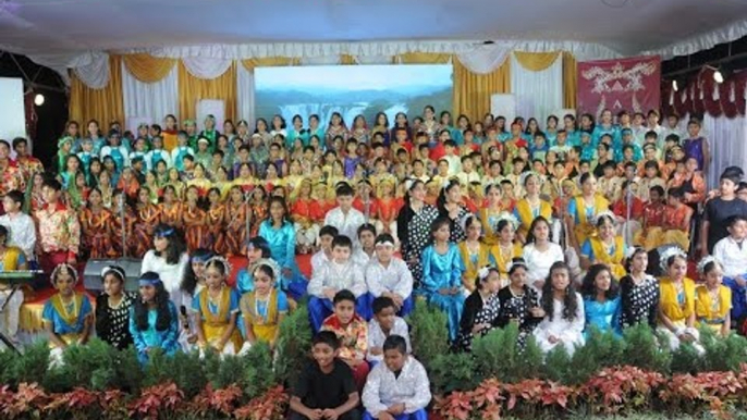 History Created By Alpine Public School Students ! 205 Students Sang “Jogada Siri Belakinalli”