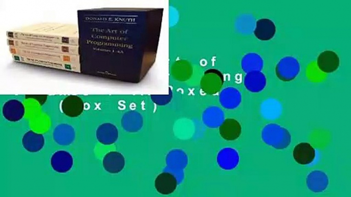 Review  The Art of Computer Programming, Volumes 1-4A Boxed Set (Box Set)