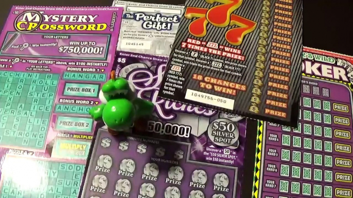Lottery Scratch Off Tickets From Nevada Arcade Channel %26 Yoshi (2)