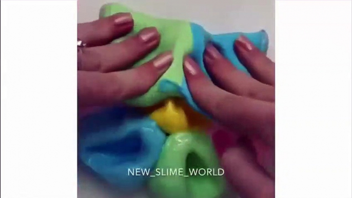 CLAY SLIME MIXING -  Most Satisfying Slime ASMR Video compilation !!