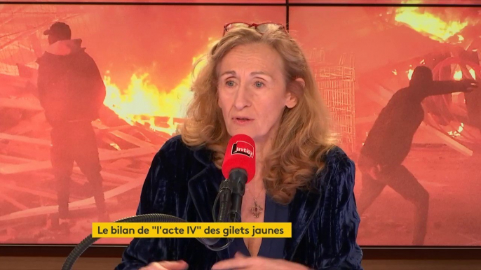 Nicole Belloubet sur les "gilets jaunes" : "Il n'y a pas eu d'interpellations préventives"