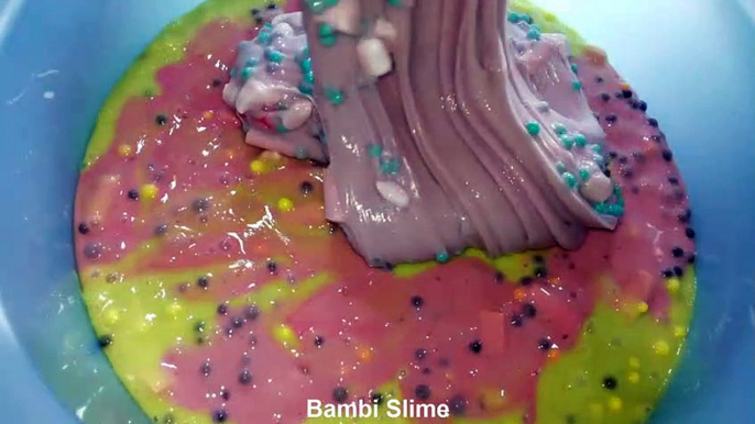 GIANT SLIME SMOOTHIE - THROW OLD SLIME - SATISFYING RELAXING SLIME ASMR VIDEO