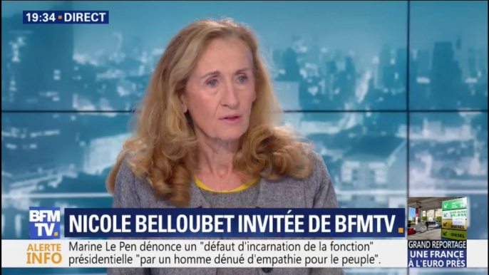 Nicole Belloubet: Eric Drouet "a incité à l'organisation de manifestations illégales"