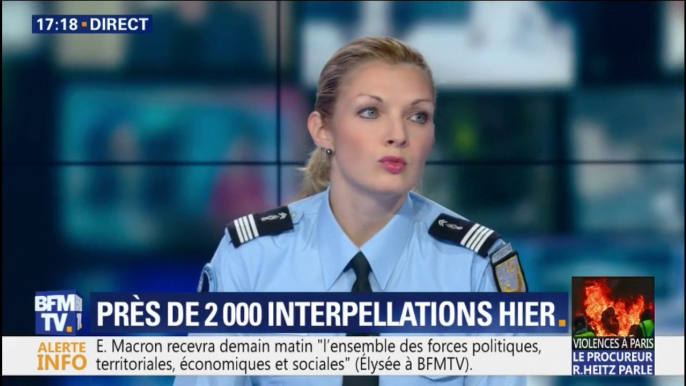 Porte-parole de la gendarmerie nationale: "65 000 gendarmes étaient déployés sur le terrain hier"