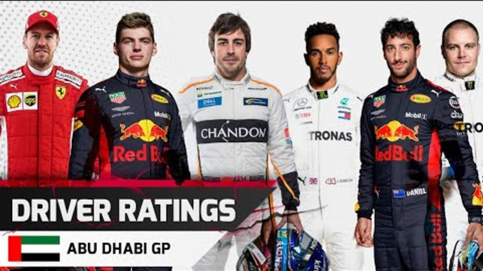 Driver Ratings - Abu Dhabi GP