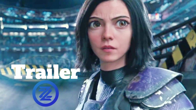 Alita: Battle Angel International Trailer #1 (2018) Rosa Salazar Action Movie HD