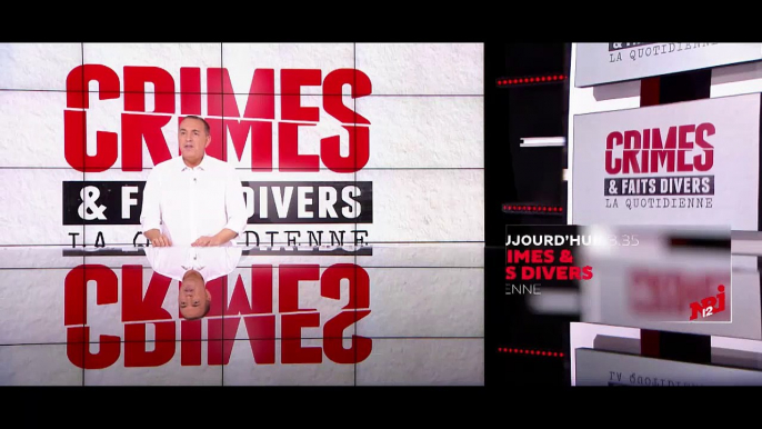 Crimes et Faits divers - NRJ12 - Sommaire du mercredi 12 décembre - Jean-Marc Morandini