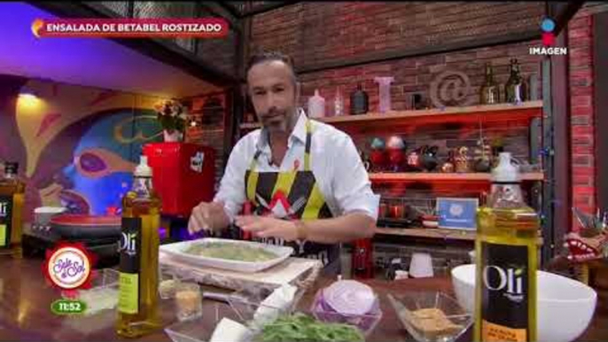 Cocina de Solteros: ensalada de betabel rostizado | Sale el Sol