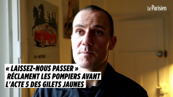 Acte 5 des Gilets jaunes : le cri d'alarme des pompiers