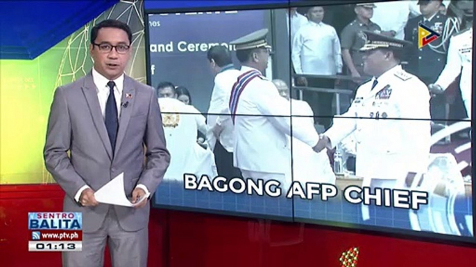 Pangulong Duterte, pinangunahan ang Change of Command sa AFP